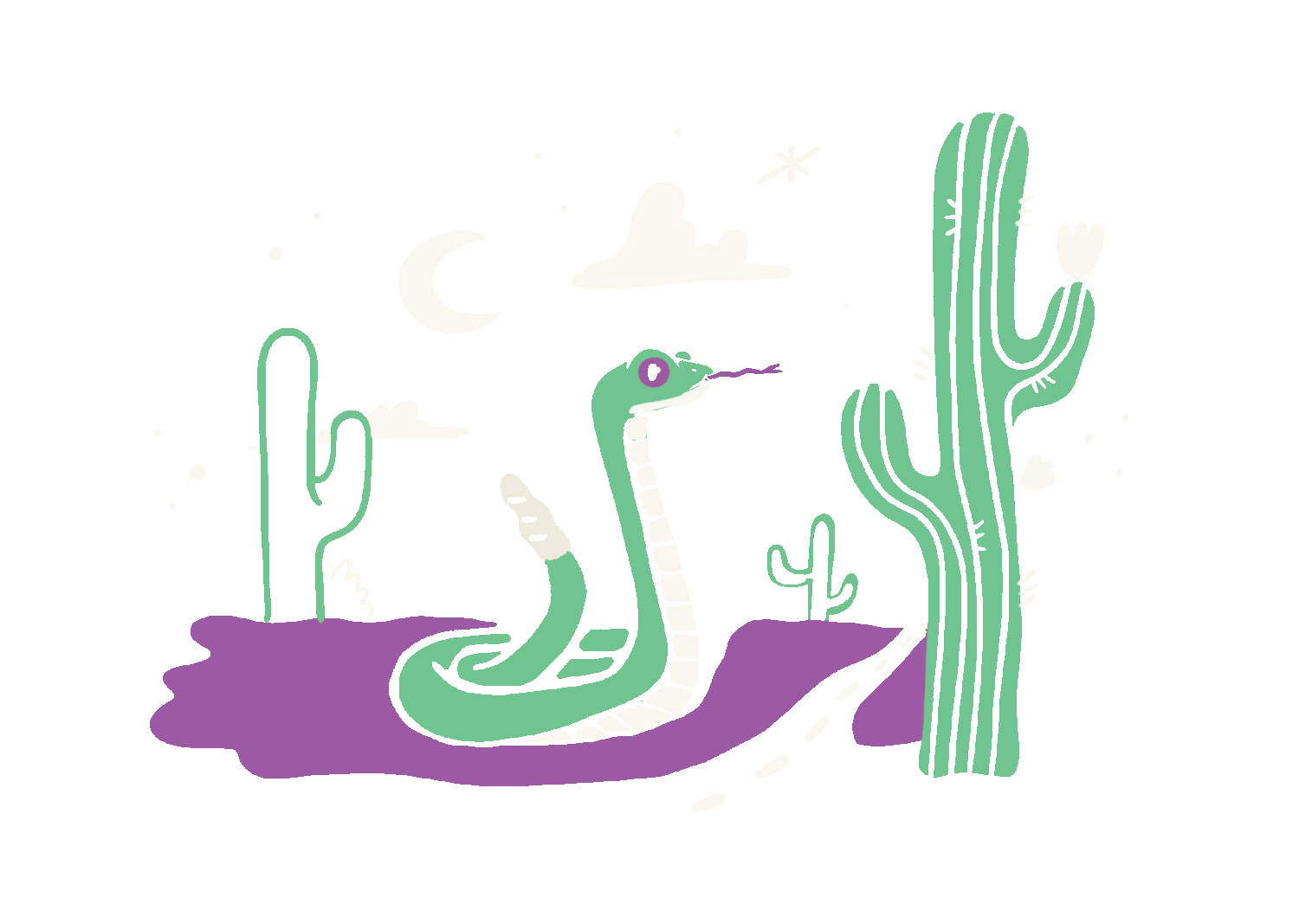 Desert illustration